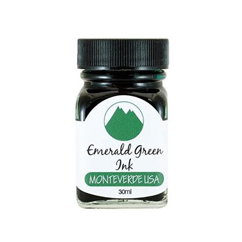Monteverde Emerald Green Ink Bottle - 30ml – Makoba