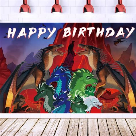 Alotfs Fire Dragon Birthday Decorations,5x3ft Fire Dragon India | Ubuy