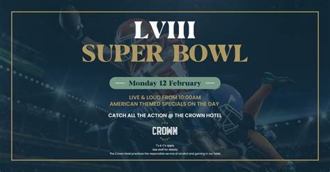 Super Bowl LVIII, The Crown Hotel, Lutwyche, 12 February 2024 ...