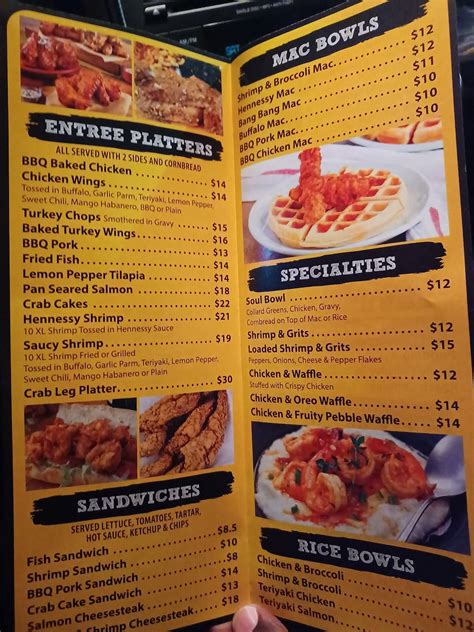 Menu at Taste Buds restaurant, Vineland, 22 W Landis Ave