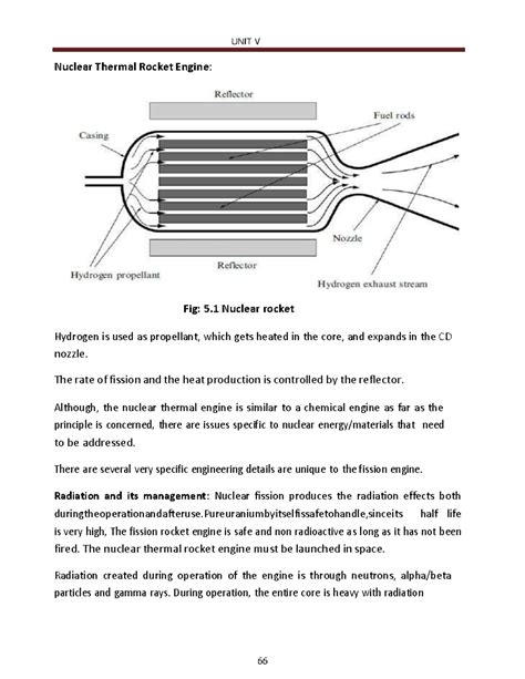 Nuclear Thermal Rocket Engine notes - UNIT V Nuclear Thermal Rocket ...