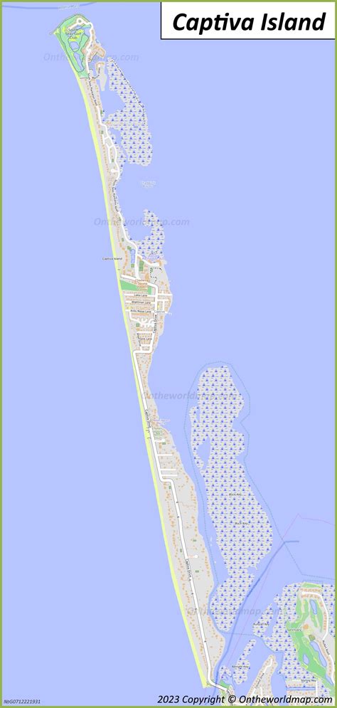 Captiva Island Map | Florida, U.S. | Detailed Maps of Captiva Island