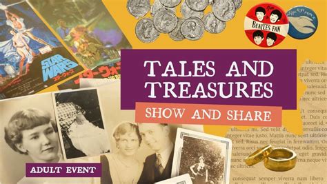 Tales and Treasures: Show and Share (for adults), Queenstown Library ...