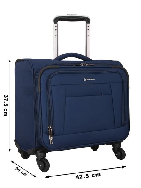 Buy Columbus Navy Blue Trolley Laptop Bag Bag Manufacturer