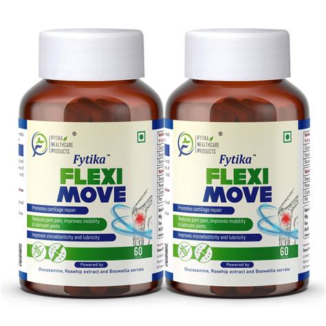 Fytika Flexi Move - Joint Support Supplement, Glucosamine, Rosehip, Bo ...