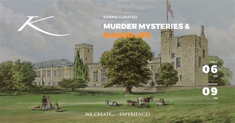 Murder Mysteries & Manor Life, Karma Salford Hall, Abbot's Salford ...