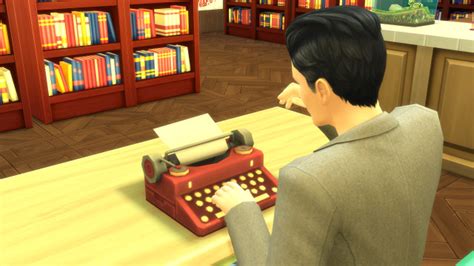 Image result for Sims 4 Typewriter Computer