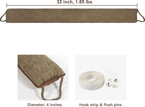 Buy दरवाजे 32 इंच के नीचे के लिए HADOR डोर ड्राफ्ट स्टॉपर, भारित अंडर ...