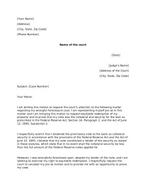 Sample Pardon Letters Doc Template | pdfFiller