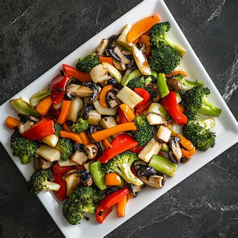 Quick Hibachi Vegetables Healthy Side Dish Recipe