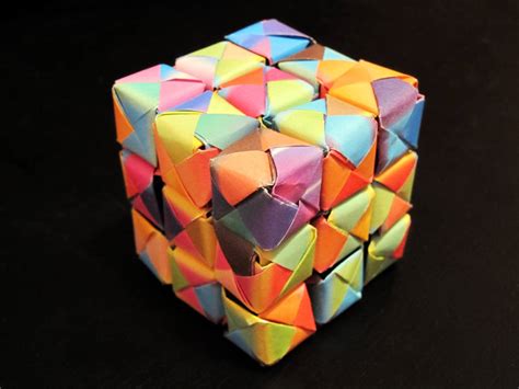 Exploding Origami Cube 的图像结果