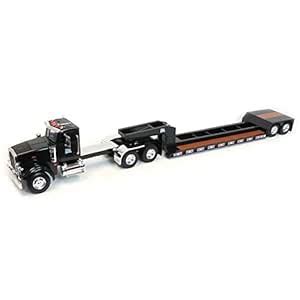 Big Farm Peterbilt Semi Vehicle with Lowboy Trailer : Amazon.in: Toys ...