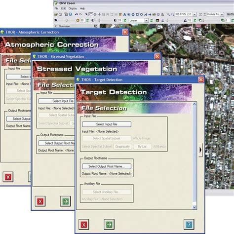 Envi Program 的图像结果