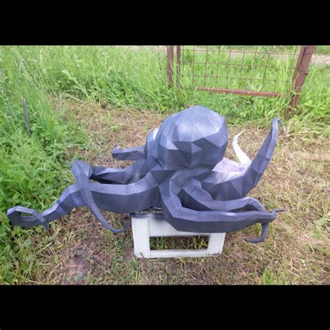 Jual Low Poly Gurita Octopus Papercraft - Kab. Bekasi - Papercraft ...