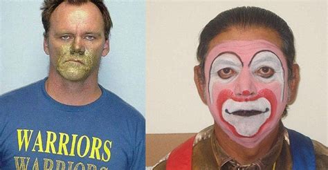 22 Hilarious Face Paint Mugshots You Can't Look Away From