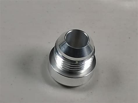 Male AN8 Bung 6061-T6 AN8 Male Billet Aluminum Weld-On Fitting Bung ...