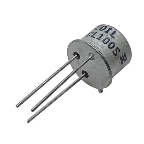CDIL CL100 NPN Silicon Planer Transistor in Metal Can – Robocraze