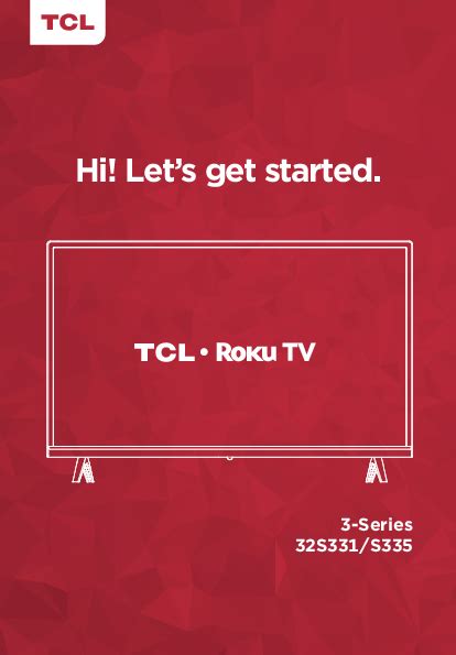 TCL TV Manual 的图像结果