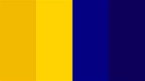Yellow & Navy Blue Color Palette. #colorpalettes #colorschemes #design ...