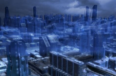 近未来SF都市外観 Future_Citys_S2 | digitalelf
