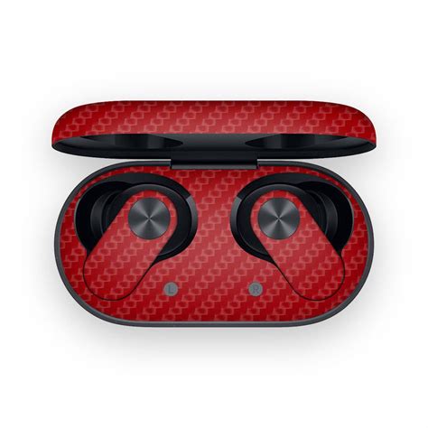 Red Carbon OnePlus Nord Buds 2/2R Skin – WrapCart Skins