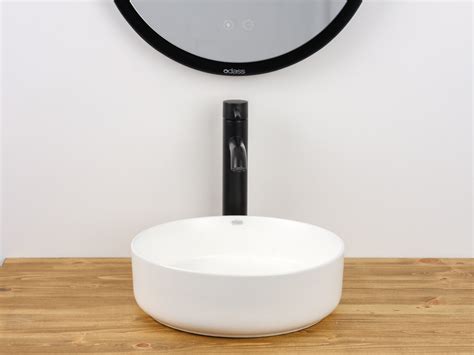 Altair 14 X 14 In. Round Ceramic Vessel Bathroom Vessel Sink & Reviews ...