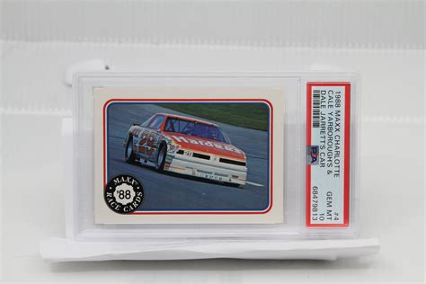 For Sale: PSA Graded 1988 Maxx race cards #2 Petty's Pontiac, #4 Hardee's Olds, #5 Davey Allison ...