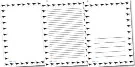 Yellow Bird On A Banana Tree Page Border (teacher made)