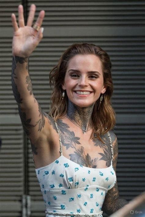 Emma Watson - Tattoo by ChangeThePhoto on DeviantArt
