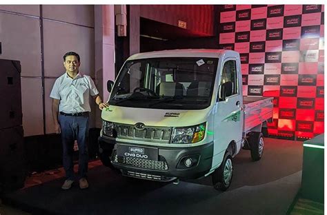 Mahindra launches its first Dual-Fuel small commercial vehicle Supro ...