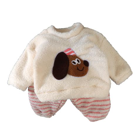 WOYY Toddler Boys Flannel Pajamas Cartoon Long Sleeve Top Pants ...