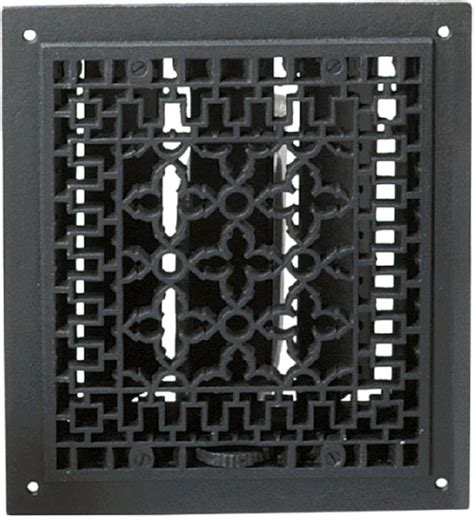Minuteman International 625-1002 Cast Iron 12x14-in w/Louvers Register ...