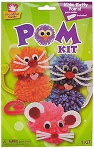 Buy Creative Hands Pom Kit, Cats & Mouse Online at Low Prices in India ...