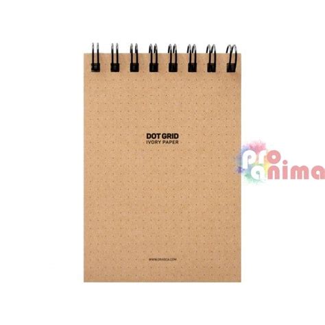Скицник със спирала Dot Grid Sketch Pad A6 60 л на точки