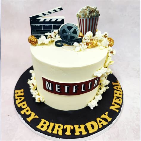 Netflix Theme Cake | Movie Night Cake | Liliyum Patisserie – Liliyum ...