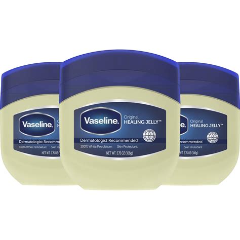Amazon.com: Vaseline Healing Jelly, Original 100% Pure Petroleum Jelly ...