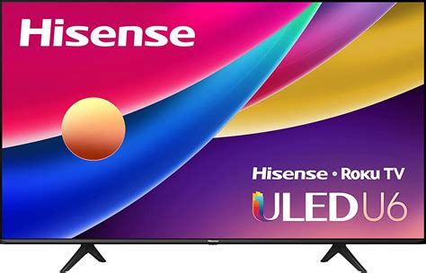 Buy Hisense TV 55-Inch ULED 4K Premium Quantum Dot QLED Roku 4K Smart ...