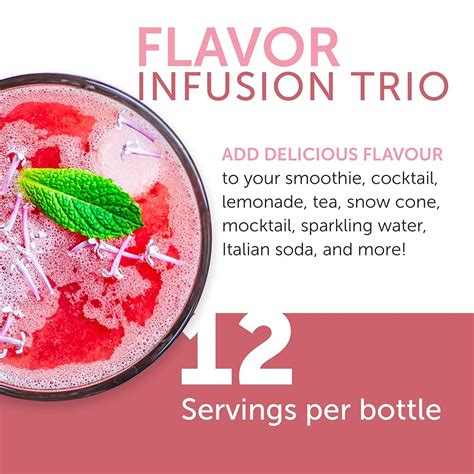 Buy Jordan's Skinny Mixes Flavour Infusions Trio | Lemon Elderflower ...