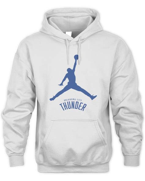Okc Thunder Merch Jumpman Logo 2024 Hoodie Sweatshirt