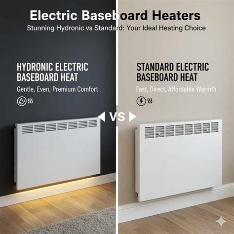 Electric Baseboard Heater: Stunning Hydronic vs Standard