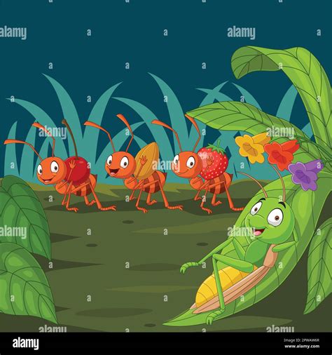 The Ant And The Grasshopper Winter