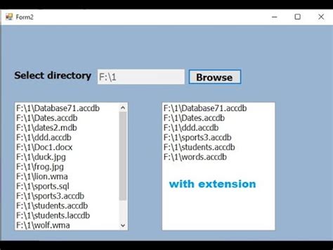 ListBox in Visual Basic .Net 的图像结果