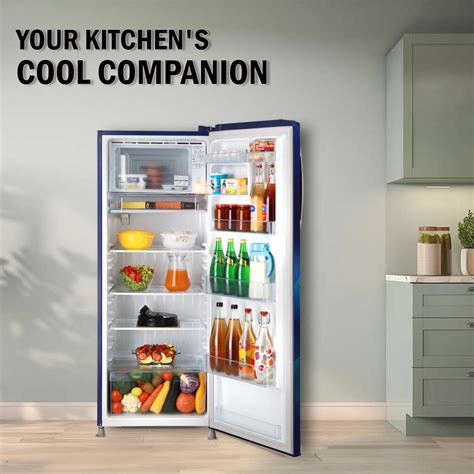 LG 261 L Direct Cool Single Door 3 Star Refrigerator with with Smart ...
