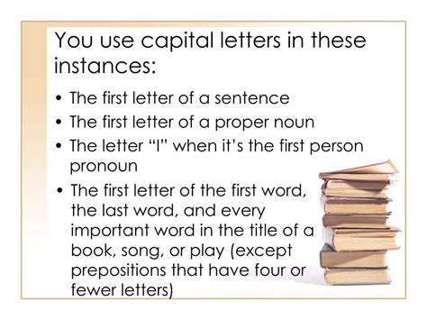 Image result for Using.Capitals In.sentences