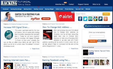 Image result for Hacking Tutorial Websites