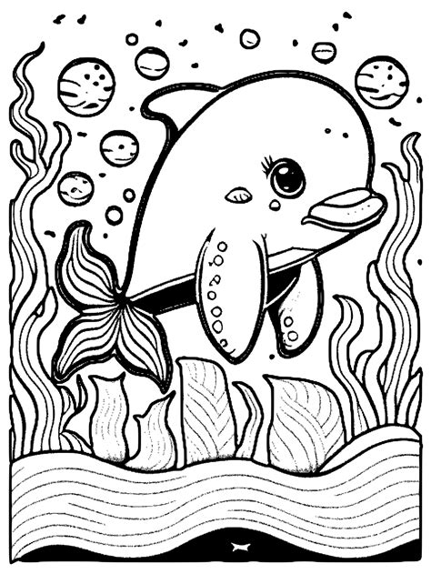 Dolphin Coloring Pages [2025]