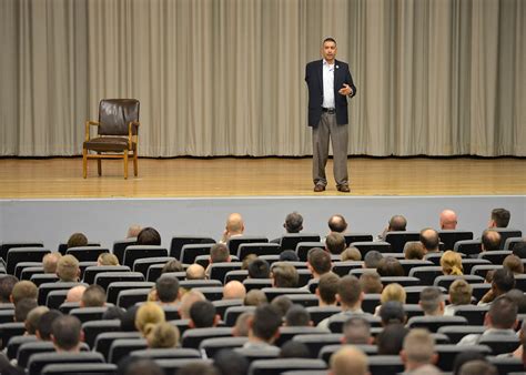 Wounded warrior emphasizes importance of resilience > Edwards Air Force ...