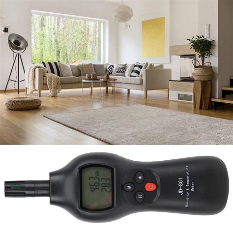Temperature Humidity Gauge, Digital Hygrometer Battery Operated for ...