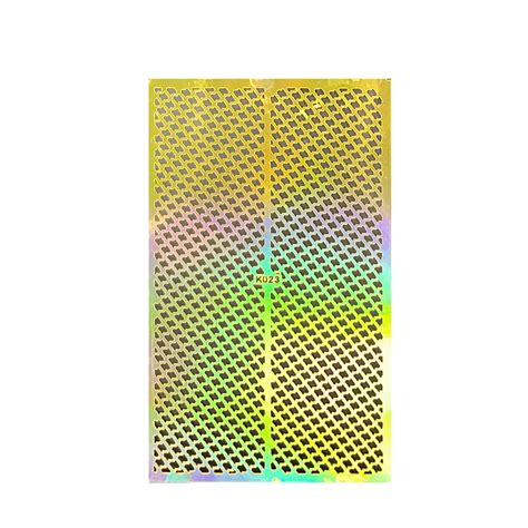 Wrapables Golden Stencil Sheet, Nail Art Guide, Flags : Amazon.in: Beauty