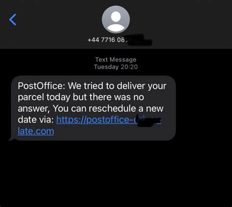 Parcel Scam Text 的图像结果